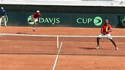 منتخب التنس يواجه اليونان غدا في كأس ديفيز