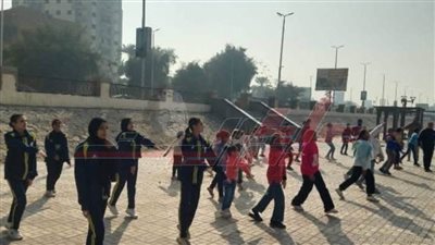 زيارة ميدانية لمسؤولي الشباب والرياضة لفعاليات المشروع القومي للياقة البدنية بسوهاج