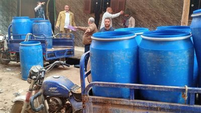 ضبط مصنع غير مرخص لإنتاج ألبان غير صالحة للاستهلاك الآدمي بأسيوط