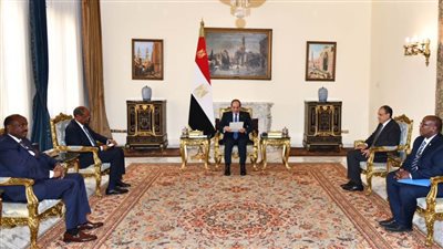 الرئيس السيسي يستقبل النائب الأول لرئيس مجلس الوزراء الكويتي 