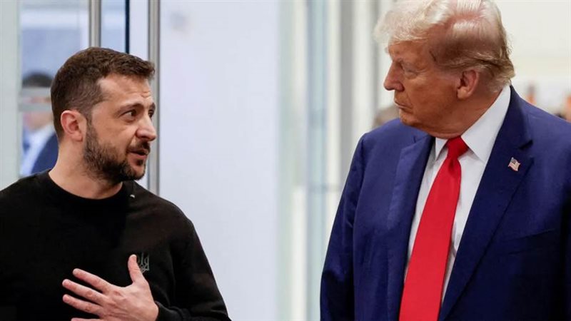ترامب وزيلنسكي