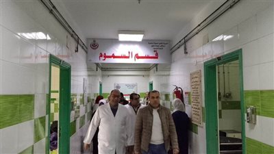 وكيل وزارة الصحة بالبحيرة يتفقد أعمال انشاء قسم للسموم بحميات دمنهور