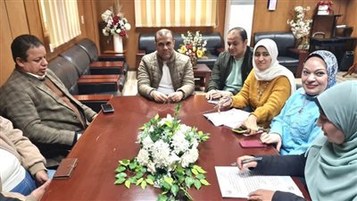 وكيل وزارة الصحة بالبحيرة يبحث تحسين أوضاع منظومة التخلص الآمن للنفايات الطبية الخطرة