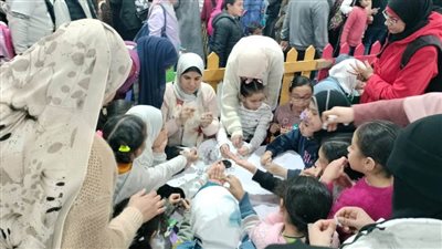 ورش متنوعة للأطفال في معرض الكتاب ضمن فعاليات قصور الثقافة