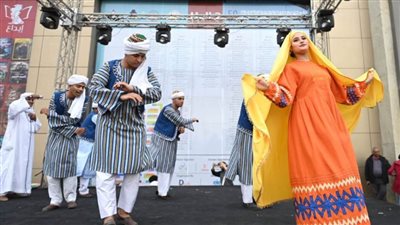 فنون أسوان والآلات الشعبية يبهران جمهور معرض القاهرة للكتاب
