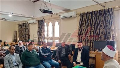 اجتماع بفريق عمل التخطيط الاستراتيجي للتعليم الأزهري بكفر الشيخ