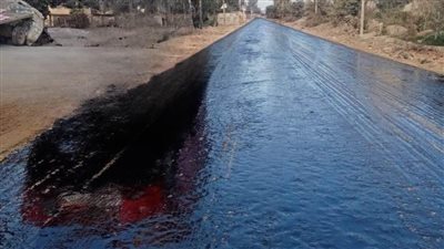  بالصور.. محافظ الغربية: تكثيف الأعمال لإنهاء مشروع رصف طريق 