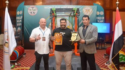 أحمد توفيق: لقب أفضل لاعب في فئتي بكأس العالم للقوة البدنية شرف كبير