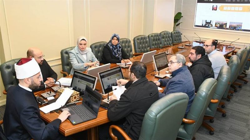 وزير الاوقاف خلال