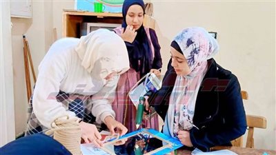 شباب كفر الشيخ تنظم ورشة تدريبية لعمل المشغولات اليدوية 