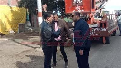 رفع كفاءة منظومة الإنارة العامة في 4 قرى بدسوق في كفر الشيخ