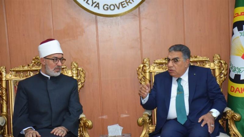 استقبال مفتي الجمهورية