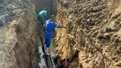 رئيس مياه القناة : إصلاح كسرين مفاجئين في وقت قياسي وإعادة تشغيل الخدمة 