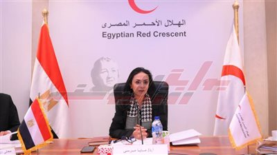 وزيرة التضامن الاجتماعي تترأس اجتماع مجلس إدارة الهلال الأحمر المصري