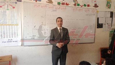 وكيل تعليم كفر الشيخ يتفقد المدارس للتأكد من انتظام الدراسة بالفصل الدراسي الثاني 
