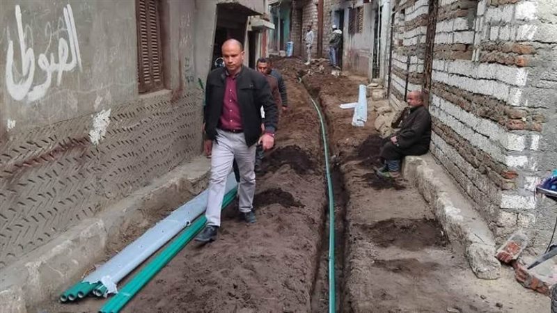 توصيل مياة الشرب