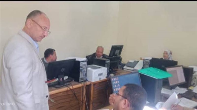 جانب من متابعة رئيس