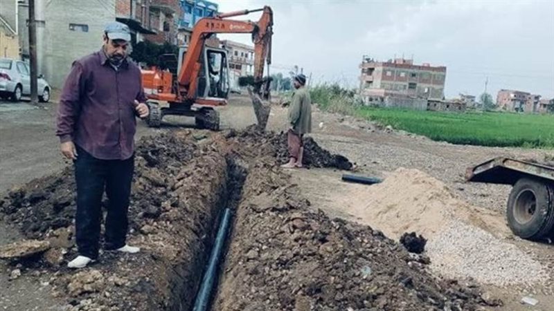 تركيب خط المياه