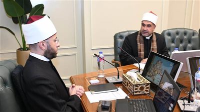 وزير الأوقاف يبحث مع مدير أوقاف جنوب سيناء الانضباط الإداري والدعوي 