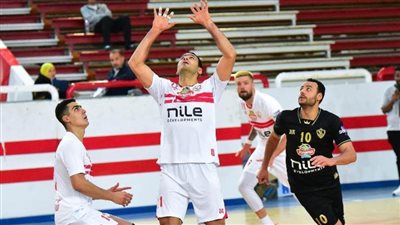 الأهلي يلاقي القناة والزمالك ضد الطيران بدوري رجال الطائرة اليوم