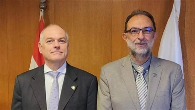  رئيس سلامة الغذاء يستقبل السفير الأسترالي بالقاهرة