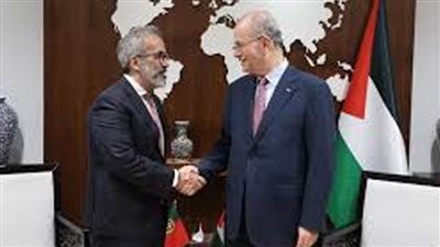  مصطفى يبحث مع وزير خارجية البرتغال تطورات الأوضاع في فلسطين