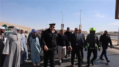 محافظ المنيا يقود حملات مرورية لوقف نزيف الأسفلت والعبث بأرواح المواطنين