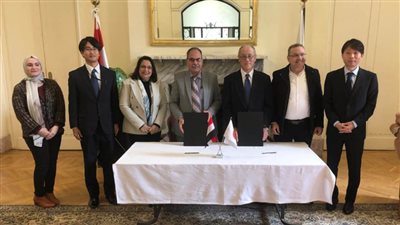 اليابان تقدم مساعدات لمركز طبي بمحافظة المنيا في إطار مشاريع الأمن الإنساني 