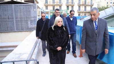 رئيسة دار الأوبرا تتفقد مسرح سيد درويش بالإسكندرية