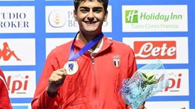 بطل مصر في سلاح الشيش: هدفي تحقيق المزيد من الميداليات العالمية