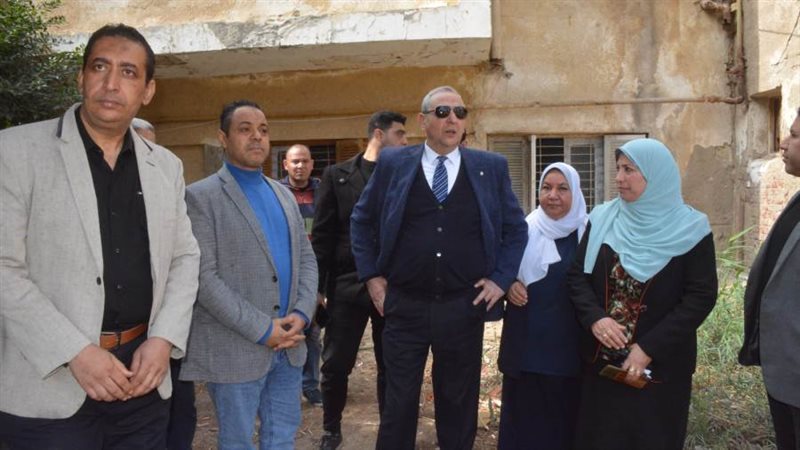 محافظ الغربية بمستشفى