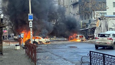 أوكرانيا: إصابة 8 مدنيين جراء قصف روسي على إقليم خاركيف