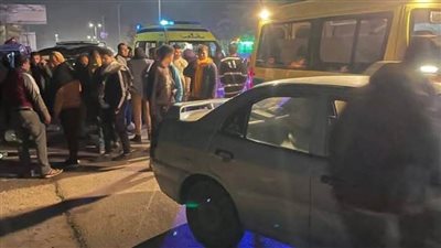 بالصور.. مصرع وإصابة 10 مواطنين في حادث تصادم بالغربية