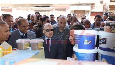 محافظ كفر الشيخ يفتتح معرض «أهلًا رمضان» بقرية شابة بدسوق