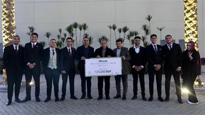 فريق هندسة المنصورة الأهلية يفوز بالمركز الأول في مسابقة دعم الابتكار