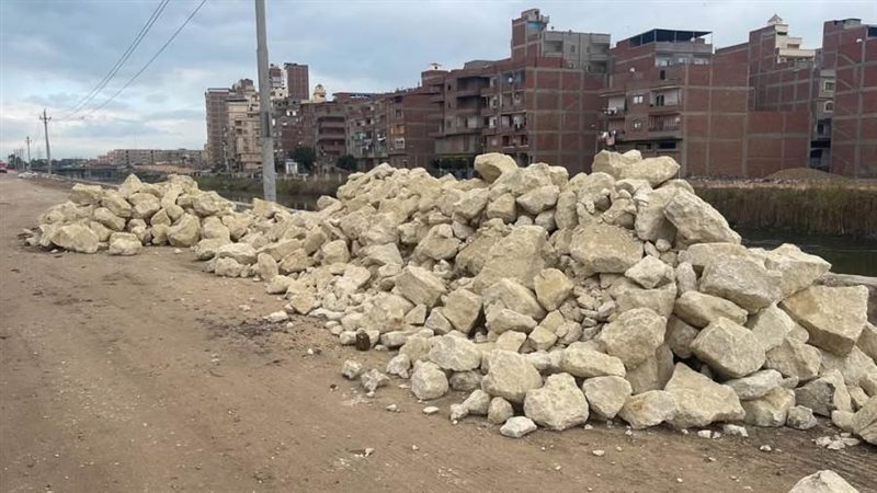 جانب من إنشاء كورنيش