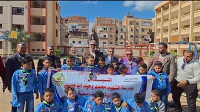 جودة يشهد مهرجان التفوق الكشفي بتعليم كفر الشيخ