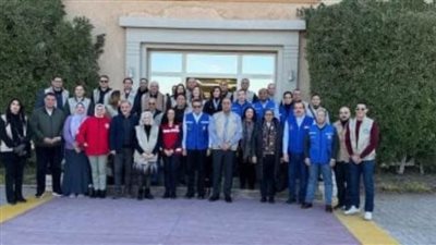 وزيرا الصحة والتضامن ووفد من الجامعة العربية في جولة بشمال سيناء