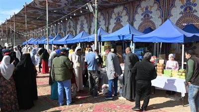 انطلاق أكبر قافلة خدمية شاملة بقرية الستمائة 