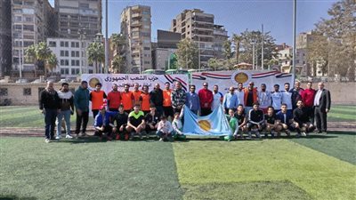 الشعب الجمهوري بالجيزة يحتفل بروح العزيمة بإقامة يوم رياضي مميز لذوي الهمم