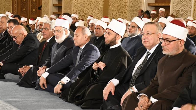 وزير الاوقاف خلال