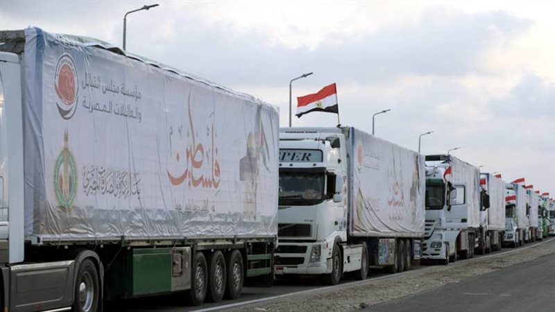 مساعدات تدخل إلى