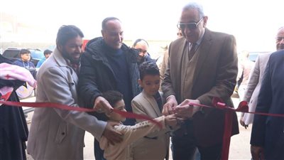  بالصور.. محافظ الغربية يفتتح معرض 