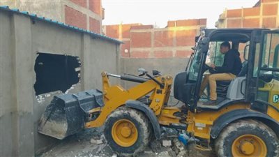 حملة مكبرة لإزالة التعديات على الأراضي الزراعية وأملاك الدولة بنطاق أحياء الإسكندرية
