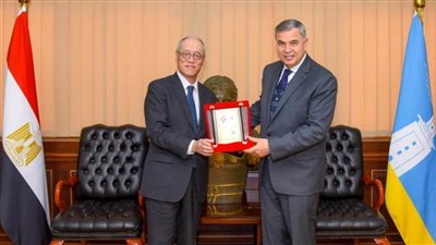 محافظ الإسكندرية يستقبل سفير اليابان بالقاهرة لتوطيد أواصر التعاون المشترك 