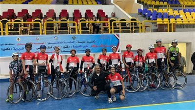 نائب رئيس اتحاد الدراجات يشارك في احتفالات الفيوم بحضور  رموز المحافظة 