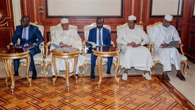 رئيس جمهورية تشاد يستقبل الوزير وممثلي والوفد المرافق له