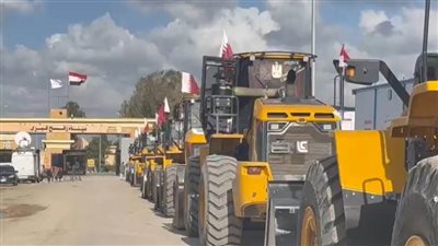 قيادات حزبية: وصول المعدات لغزة لإعادة الإعمار خطوة مهمة لتحسين الأوضاع