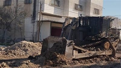  الاحتلال يواصل هدم المنازل في مخيم طولكرم