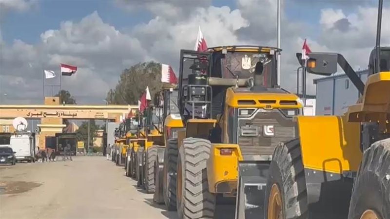 دخول المعدات الثقيله